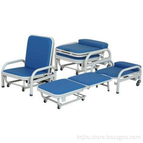 Waterproof Hospital Furniture Chairs / Folding Accompany Ch